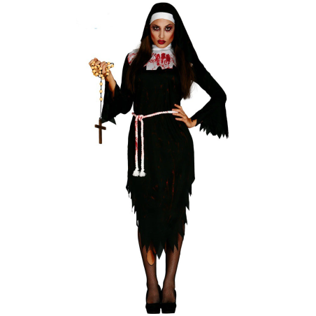 Disfraz de Monja Zombie - Disfraces de Zombies para Mujer