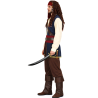 Disfraz De Pirata Del Caribe Azul - Disfraces Piratas y Corsarios - Disfraces de Piratas para Hombre