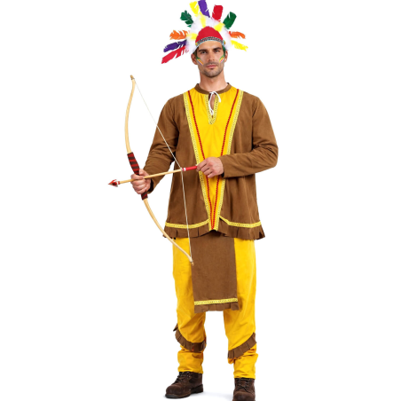 Disfraz De Indio Hombre - Disfraces de Indios Adultos
