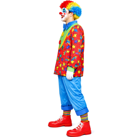 Disfraz De Payaso estrellas hombre - Disfraces de Circo - Disfraces de Payasos para Hombres