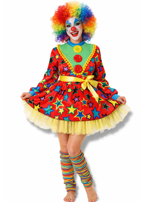 Disfraz De Payasina mujer - Disfraces de Circo - Disfraces de Payasos para Mujer