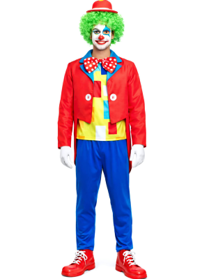 Disfraz De Payaso Colores Hombre - Disfraces de Circo - Disfraces de Payasos para Hombres