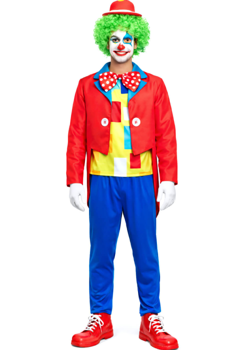 Disfraz De Payaso Colores Hombre - Disfraces de Circo - Disfraces de Payasos para Hombres