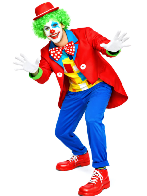 Disfraz De Payaso Colores Hombre - Disfraces de Circo - Disfraces de Payasos para Hombres