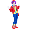 Disfraz De Payasa Colores Mujer - Disfraces de Circo - Disfraces de Payasos para Mujer