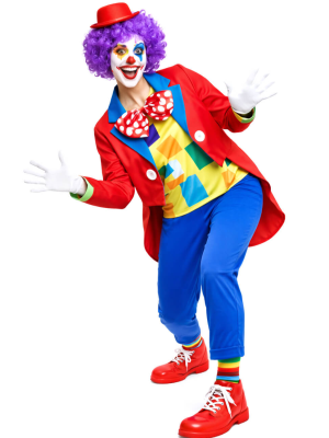 Disfraz De Payasa Colores Mujer - Disfraces de Circo - Disfraces de Payasos para Mujer