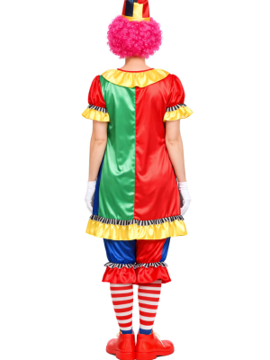 Disfraz De Payasina Colores - Disfraces de Circo - Disfraces de Payasos para Mujer