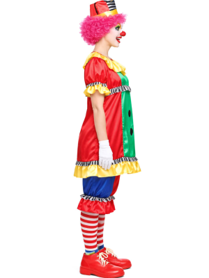 Disfraz De Payasina Colores - Disfraces de Circo - Disfraces de Payasos para Mujer