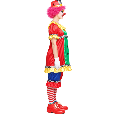 Disfraz De Payasina Colores - Disfraces de Circo - Disfraces de Payasos para Mujer