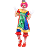 Disfraz De Payasina Colores - Disfraces de Circo - Disfraces de Payasos para Mujer