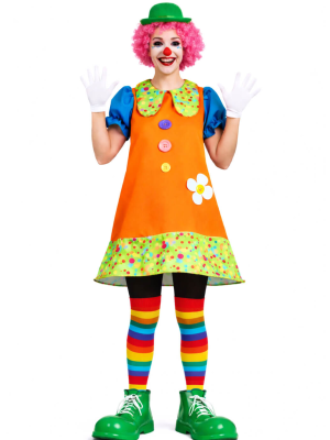 Disfraz De Payasina Alegre - Disfraces de Circo - Disfraces de Circo para Mujer