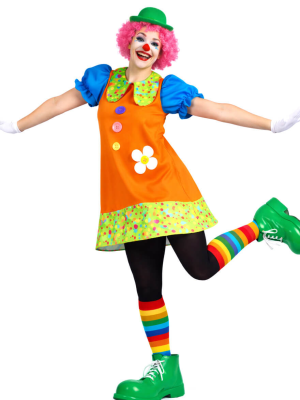 Disfraz De Payasina Alegre - Disfraces de Circo - Disfraces de Circo para Mujer