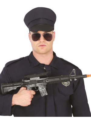 Metralleta Con Mirilla 58cm - Pistolas y Metralletas