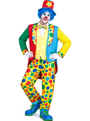 Disfraz De Payaso Frac Hombre - Disfraces Circo - Disfraces de Payasos para Hombres