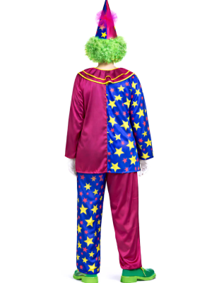 Vestit De Pallasso De Color Porpra