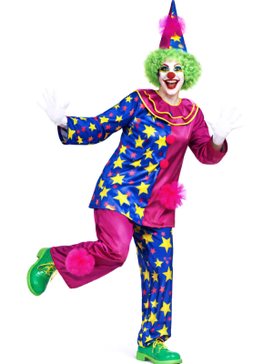 Disfraz De Payaso Morado Mujer - Disfraces de Circo - Disfraces de Payasos y Arlequines Adultos