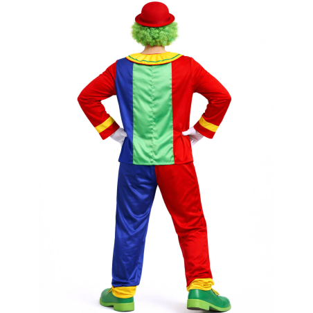 Disfraz De Payaso Colores - Disfraces de Circo - Disfraces de Payasos para Hombres