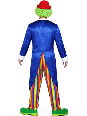Disfraz De Payaso Frac Azul - Disfraces de Circo - Disfraces de Payasos para Hombres