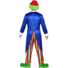 Disfraz De Payaso Frac Azul