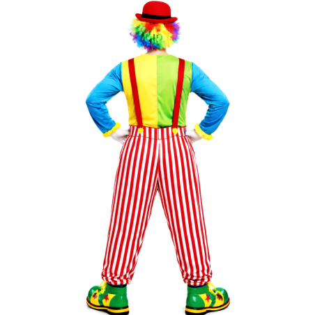 Disfraz De Payaso Arco Iris - Disfraces de Circo - Disfraces de Payasos para Hombres