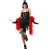 Disfraz de Charleston Negro Flecos - Disfraces de Años 20 Mujer