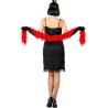 Disfraz de Charleston Negro Flecos - Disfraces de Años 20 Mujer