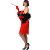 Disfraz de Charleston Rojo - Disfraces de Años 20 para Mujer