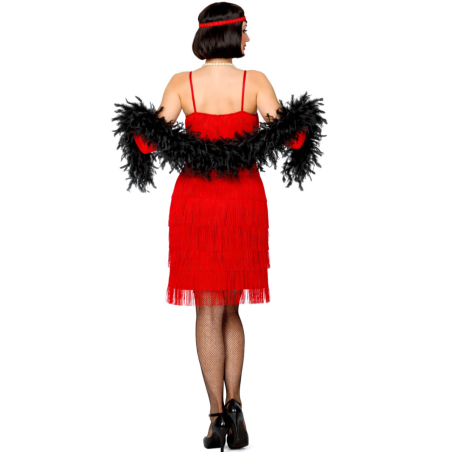 Disfraz De Charleston Rojo - Disfraces Cabaret - Disfraces de Años 20 para Mujer