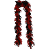 Boa De Plumas Roja Y Negra 80GR - COMPLEMENTOS POR CATEGORIA