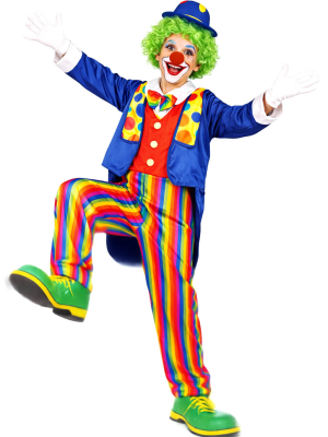 Disfraz De Payaso Colorines Infantil - Disfraces Circo - Disfraces de Payasos para Niños