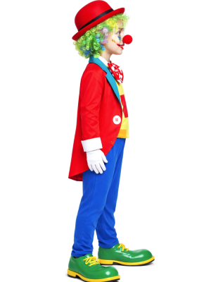 Disfraz De Payaso Colorido infantil - Disfraces Circo - Disfraces de Payasos para Niños