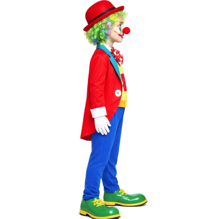 Disfraz De Payaso Colorido infantil - Disfraces Circo - Disfraces de Payasos para Niños