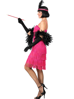 Comprar Disfraz de Charleston Rosa - Disfraces años 20