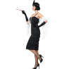 Disfraz De Charleston Negro Mujer - Disfraces Cabaret - Disfraces de Años 20 para Mujer