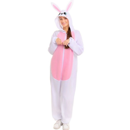 Disfraz De Conejo Blanco Orejas - Disfraces de Animales