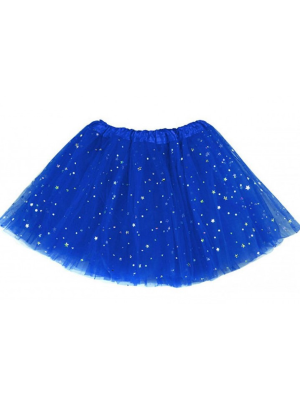 Tutú de color Blau amb les Estrelles
