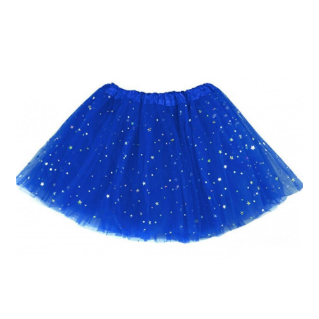 Tutú de color Blau amb les Estrelles