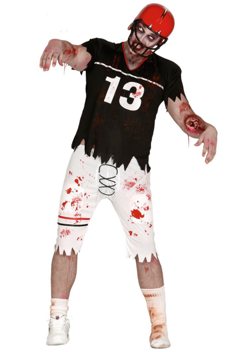 Disfraz de Zombie Quarterback - Disfraces de Zombies para Hombres
