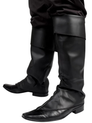 Cubrebotas de Polipiel Marrones para Disfraces - Complementos realistas para Disfraces