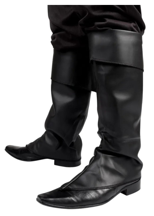 Cubrebotas de Polipiel Marrones para Disfraces - Complementos realistas para Disfraces