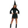 Disfraz de Bruja Negra Mistica - Disfraces de Brujas y Hechiceros para Mujer