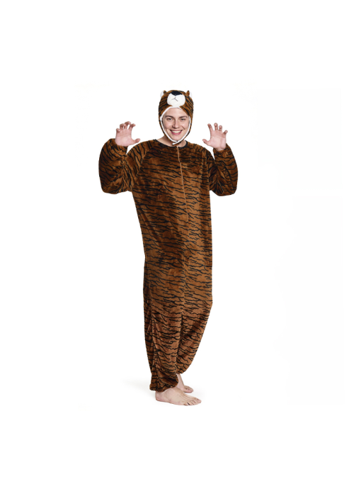 Disfraz De Tigre Pijama Peluche
