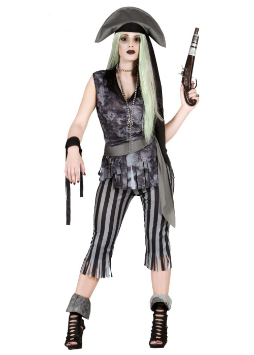 Disfraz de Piratesa Fantasma - Disfraces de Zombies para Mujer