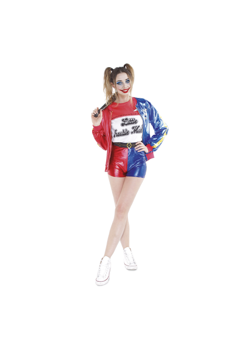 Disfraz De Harley Quinn para Mujer - Disfraces Halloween Joker - Disfraces de Joker Y Joker Baby Adulto