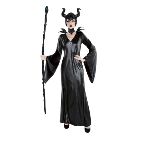 Disfraz De Hada Negra - Disfraces de Malefica - Disfraces de Hada Malvada Adulto