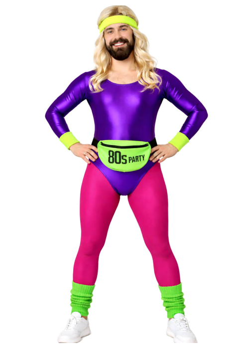 Disfraz De Gimnasta Aerobic  Hombre - Disfraces Despedidas De Soltero