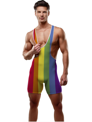 Maillot Arcoiris Hombre - DISFRACES