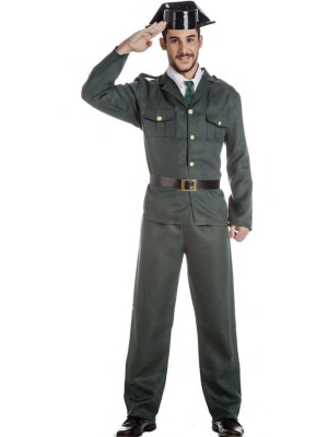 Disfraz De Guardia Civil Adulto - Disfraces de Policias y Presos Adultos