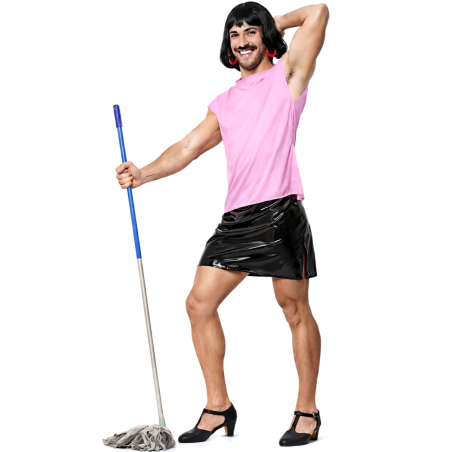 Disfraz De Freddie Mercury Rosa - Disfraces Cantantes y Famosos - Disfraces de Famosos y Cantantes Adultos
