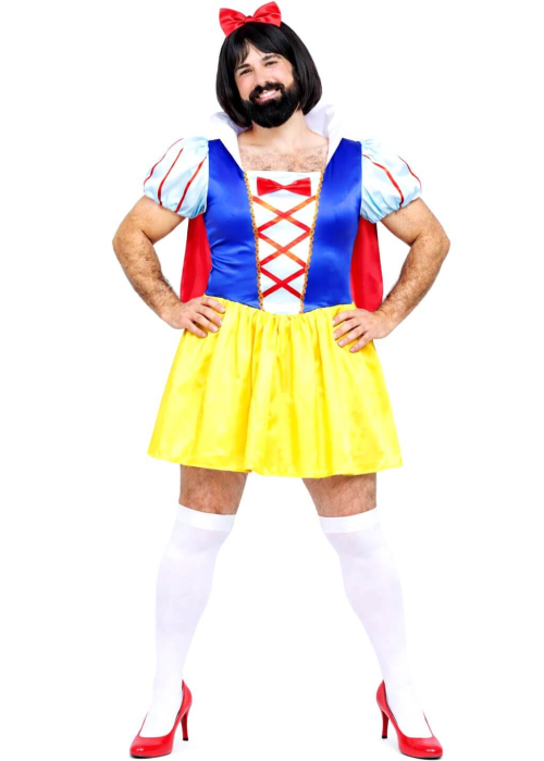 Disfraz de Princesa Blancanieves Hombre - Disfraces Despedidas de Soltero
